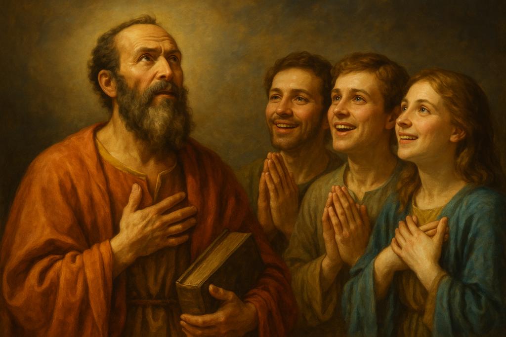Preghiera di Ringraziamento a San Paolo per la Fede degli Amici Convertiti